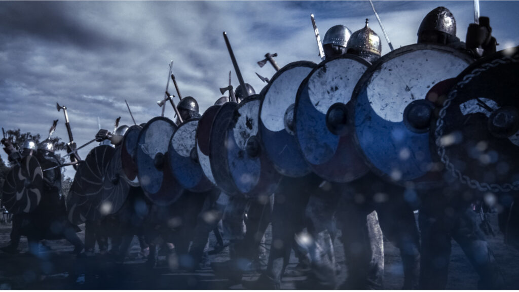 viking army headed to conflict